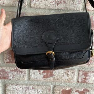Vintage Dooney & Bourke Saddle Bag/Satchel Crossbody